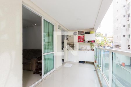 Varanda Gourmet de apartamento à venda com 2 quartos, 81m² em Freguesia (jacarepaguá), Rio de Janeiro