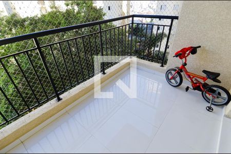 Varanda da Sala de apartamento à venda com 2 quartos, 60m² em Picanço, Guarulhos