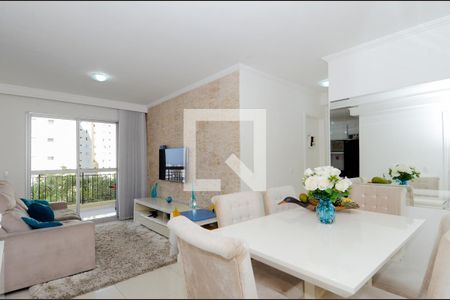 Sala de apartamento à venda com 2 quartos, 60m² em Picanço, Guarulhos