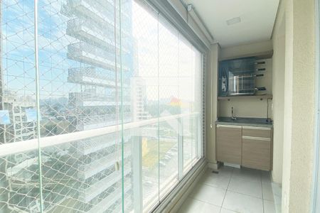 Varanda gourmet de apartamento à venda com 2 quartos, 62m² em Centro, Barueri