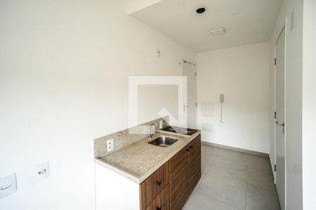 Cozinha de kitnet/studio para alugar com 1 quarto, 20m² em Vila Esperança, São Paulo