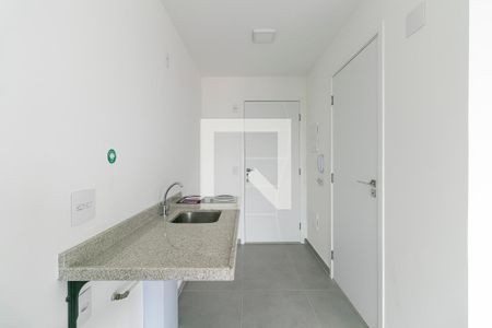 Cozinha de kitnet/studio para alugar com 1 quarto, 23m² em Vila Esperança, São Paulo