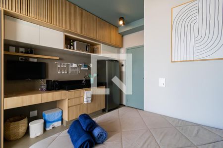 Studio à venda com 24m², 1 quarto e sem vagaSala/Quarto