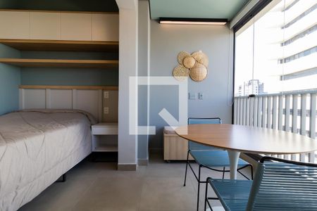 Studio à venda com 24m², 1 quarto e sem vagaSacada