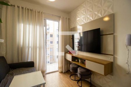 Sala de apartamento à venda com 1 quarto, 29m² em Cambuci, São Paulo