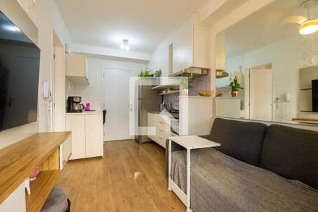 Sala de apartamento à venda com 1 quarto, 29m² em Cambuci, São Paulo