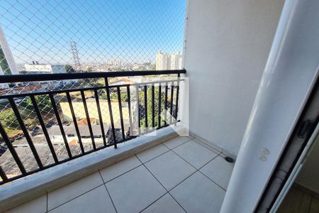 Varanda da Sala de apartamento para alugar com 2 quartos, 56m² em Vila Ivone, São Paulo