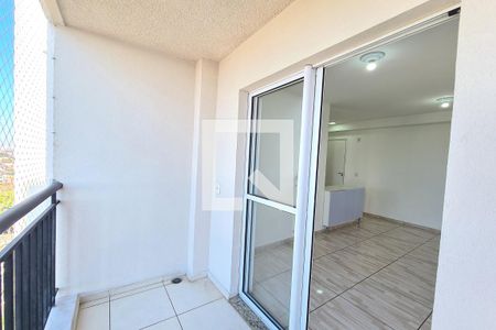 Varanda da Sala de apartamento para alugar com 2 quartos, 56m² em Vila Ivone, São Paulo