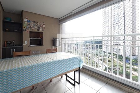 Varanda de apartamento à venda com 3 quartos, 92m² em Vila Augusta, Guarulhos