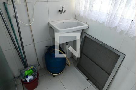 Lavanderia  de apartamento para alugar com 1 quarto, 90m² em Boqueirão, Praia Grande