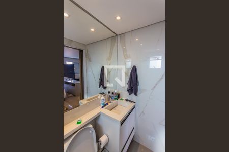 Apartamento à venda com 63m², 1 quarto e 2 vagas Apartamento à venda com 63m², 1 quarto e 2 vagasBanheiro da Suíte