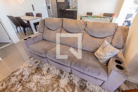 Sofá de apartamento à venda com 1 quarto, 63m² em Campestre, Santo André