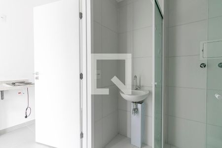 Studio para alugar com 23m², 1 quarto e sem vaga Studio para alugar com 23m², 1 quarto e sem vagaBanheiro