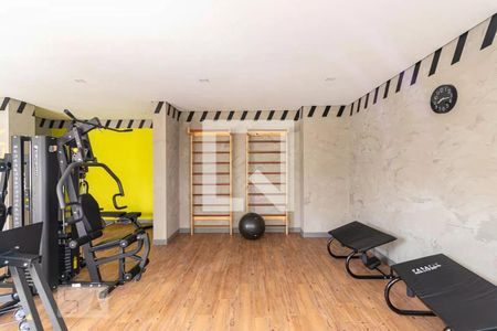 Apartamento para alugar com 38m², 2 quartos e 1 vaga Apartamento para alugar com 38m², 2 quartos e 1 vagaÁrea comum - Academia