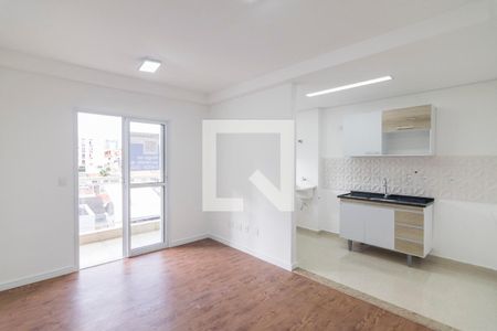 Sala de apartamento à venda com 2 quartos, 63m² em Jardim Bela Vista, Santo André