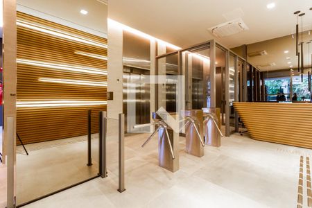 Studio à venda com 33m², 1 quarto e sem vagaHall Social