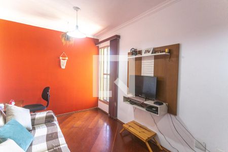 Sala de estar de apartamento à venda com 1 quarto, 60m² em Paulicéia, São Bernardo do Campo