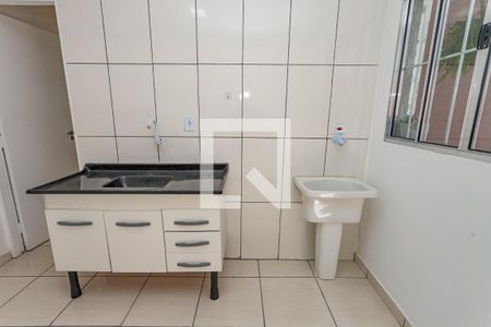 Cozinha / área de serviço de kitnet/studio para alugar com 1 quarto, 26m² em Taboão, Diadema
