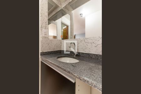 Studio para alugar com 40m², 1 quarto e sem vaga Studio para alugar com 40m², 1 quarto e sem vagaBanheiro - Pia