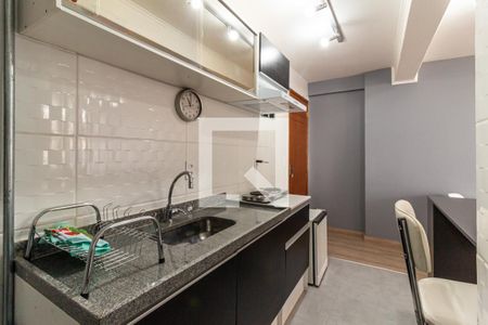 Studio para alugar com 40m², 1 quarto e sem vaga Studio para alugar com 40m², 1 quarto e sem vagaCozinha