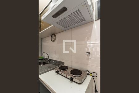Studio para alugar com 40m², 1 quarto e sem vaga Studio para alugar com 40m², 1 quarto e sem vagaCozinha - Cooktop
