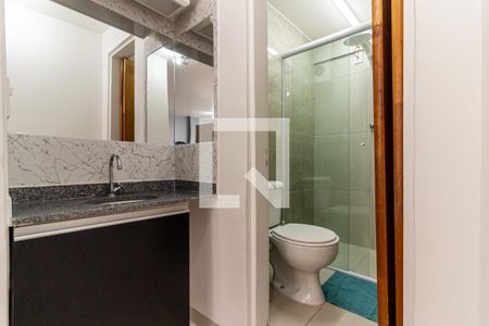 Studio para alugar com 40m², 1 quarto e sem vaga Studio para alugar com 40m², 1 quarto e sem vagaBanheiro