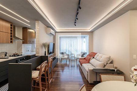Apartamento à venda com 68m², 2 quartos e 2 vagasSala