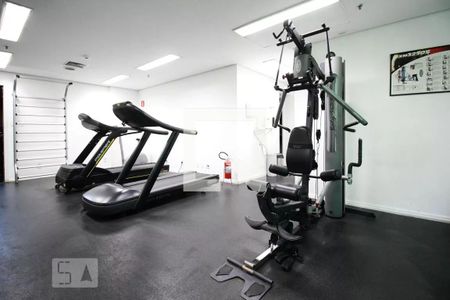 Apartamento para alugar com 42m², 1 quarto e 1 vaga Apartamento para alugar com 42m², 1 quarto e 1 vagaÁrea comum - Academia