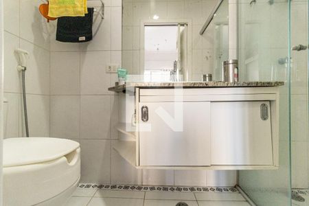 Apartamento à venda com 110m², 3 quartos e sem vagaBanheiro da Suíte