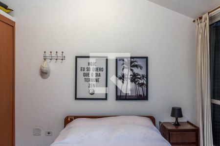 Suíte de apartamento para alugar com 2 quartos, 110m² em Loteamento Joao Batista Juliao, Guarujá