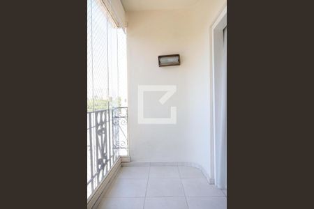 varanda da sala de apartamento à venda com 3 quartos, 98m² em Vila Monte Alegre, São Paulo