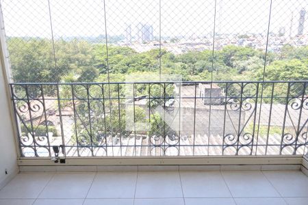 varanda da sala de apartamento à venda com 3 quartos, 98m² em Vila Monte Alegre, São Paulo