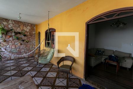 Varanda da Sala de casa para alugar com 3 quartos, 150m² em Jardim São José, Belo Horizonte