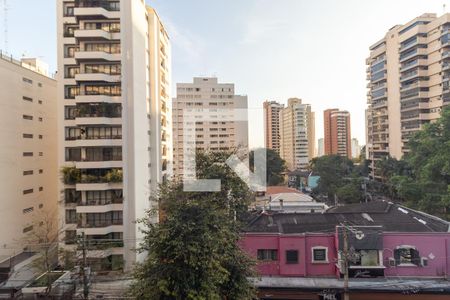 Vista da Suíte de apartamento à venda com 1 quarto, 32m² em Paraíso, São Paulo