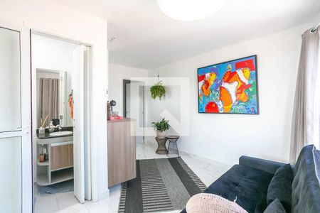 Sala da cobertura de apartamento à venda com 3 quartos, 132m² em Vila Dayse, São Bernardo do Campo