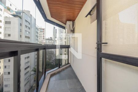 Varanda de apartamento para alugar com 3 quartos, 100m² em Santa Cecília, São Paulo