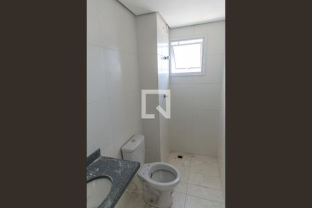 Banheiro da Suíte de apartamento à venda com 2 quartos, 56m² em Parada Inglesa, São Paulo