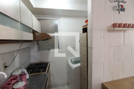 Apartamento à venda com 44m², 2 quartos e 1 vagaCozinha e Área de Serviço