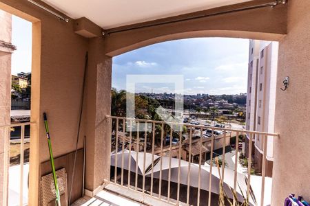 Varanda de apartamento para alugar com 2 quartos, 50m² em Planalto, Belo Horizonte