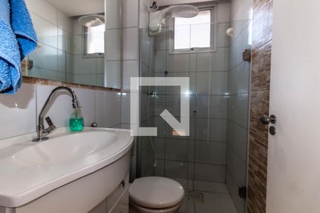 Banheiro de apartamento para alugar com 2 quartos, 50m² em Planalto, Belo Horizonte