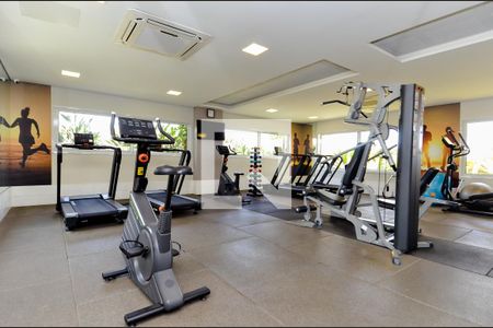 Studio para alugar com 37m², 1 quarto e 1 vaga Studio para alugar com 37m², 1 quarto e 1 vagaAcademia