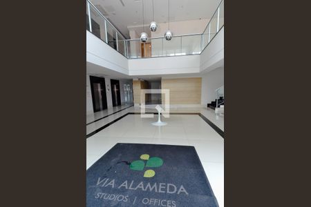 Studio para alugar com 37m², 1 quarto e 1 vaga Studio para alugar com 37m², 1 quarto e 1 vagaHall Social