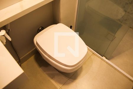 Studio para alugar com 46m², 1 quarto e sem vagaDetalhe do banheiro