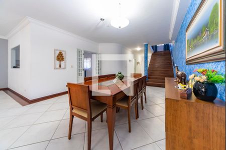 Sala de Jantar de casa à venda com 3 quartos, 380m² em Vila Alice, Santo André
