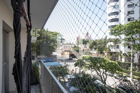 Varanda de apartamento à venda com 4 quartos, 185m² em Campo Belo, São Paulo