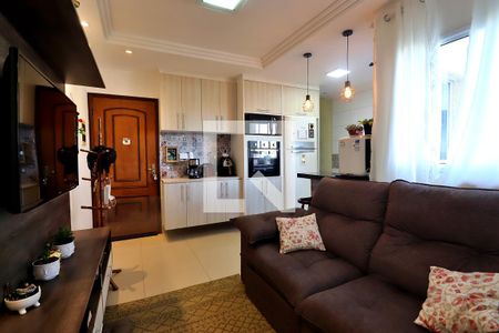 Sala de apartamento à venda com 2 quartos, 104m² em Parque Capuava, Santo André