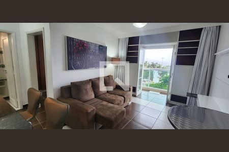 Sala de apartamento para alugar com 1 quarto, 60m² em José Menino, Santos