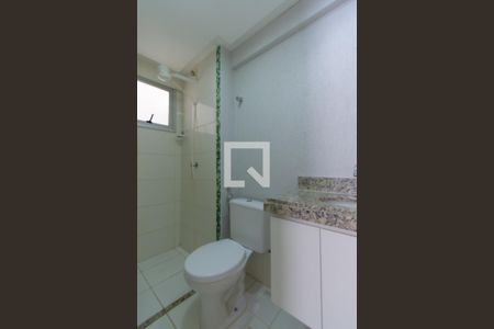 Banheiro da Suíte de apartamento à venda com 2 quartos, 58m² em Vila Rosa, Goiânia