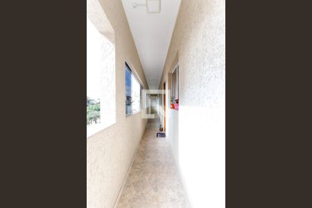 Área Comum - Corredor Entrada de casa de condomínio para alugar com 1 quarto, 52m² em Vila Guilherme, São Paulo