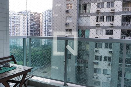 Varanda da Sala de apartamento à venda com 3 quartos, 98m² em Barra da Tijuca, Rio de Janeiro